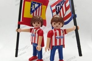 aficionado futbol atletico de madrid custom palymobil playmo generation 3