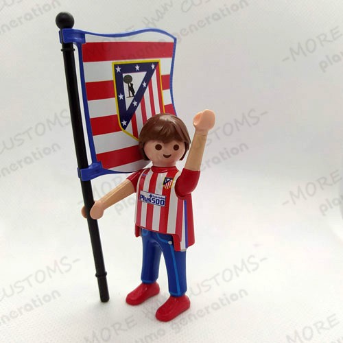 aficionado futbol atletico de madrid custom palymobil playmo generation 5