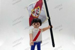 aficionado futbol rayo vallecano madrid custom palymobil playmo generation 1