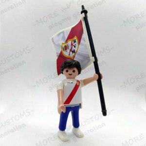 aficionado futbol rayo vallecano madrid custom palymobil playmo generation 1