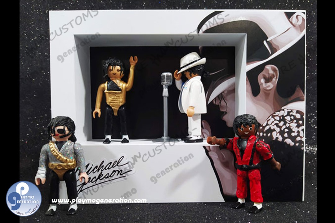 michael jackson custom playmobil playmo generation 15.3