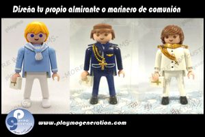 Comunión | Almirante | Marinero | Playmobil Personalizado