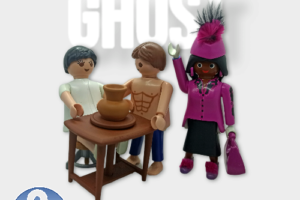 PLAYMOBIL_PERSONALIZADO_GHOST_ODA_MAE_BROWN_CUSTOM_PLAYMO_GENERATION 6