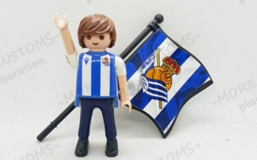 Aficionado Fútbol Real Sociedad | Playmobil Personalizado